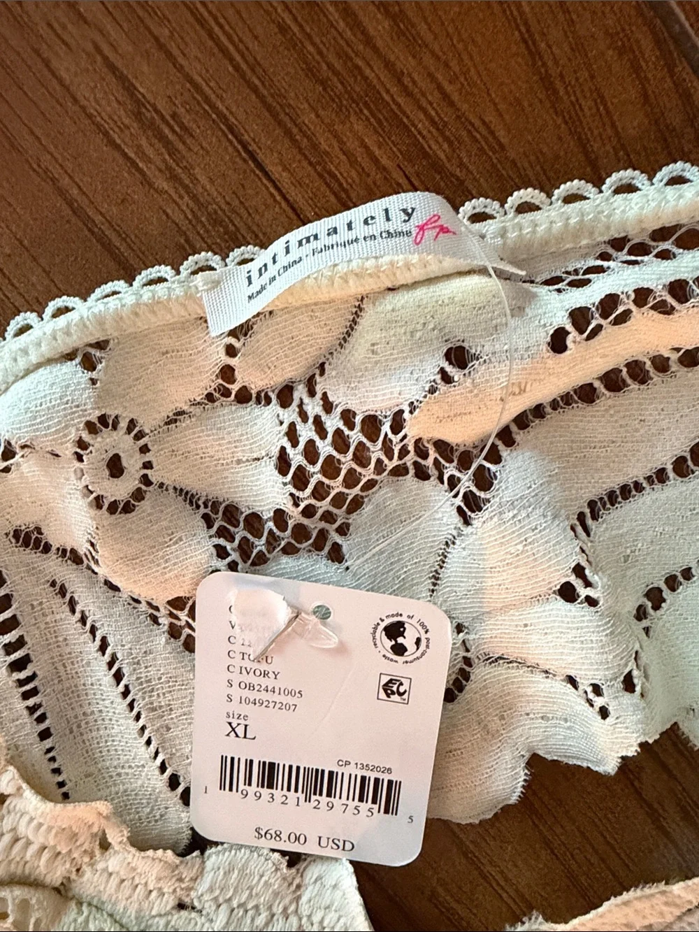 Free People Petal Party Shapeless Cami- size XL